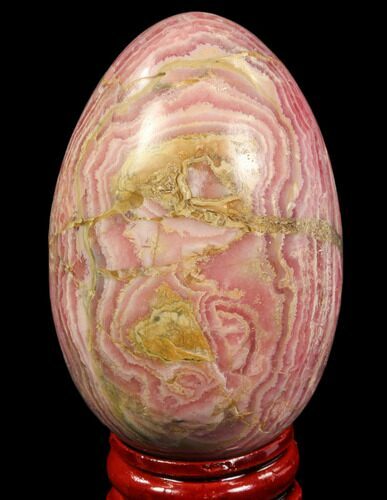 Polished Rhodochrosite Egg - Argentina #79260